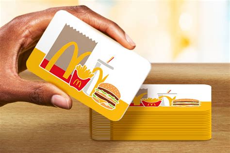 mcdonald's arch card replacement